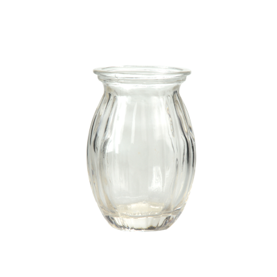 Hot sell Elegant Glass Flower Vases for Deluxe Hotel and Home Decoration