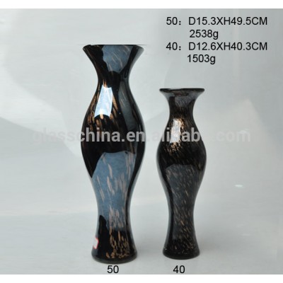 Elegant Decorative Large Tall Floor Glass Vases for Home Decor